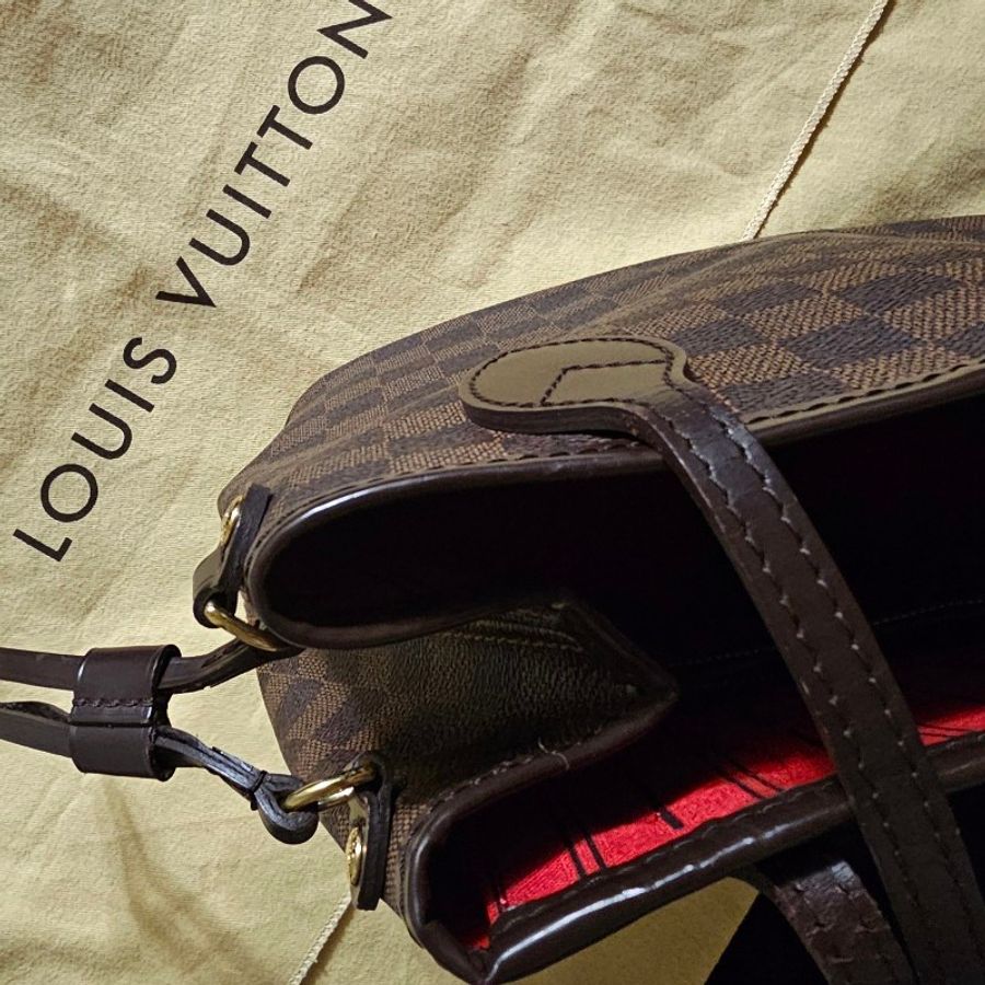 經典棋盤格紋LV NEVERFULL GM縮口-1