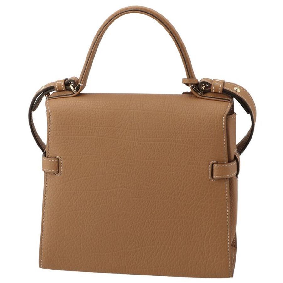 Delvaux 比利時國寶 Crispy Calf Tempete PM 包 棕色《2024季度★全新商品 》-6