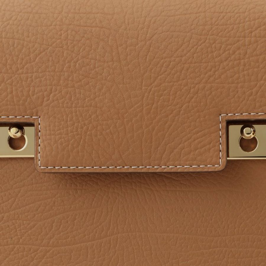Delvaux 比利時國寶 Crispy Calf Tempete PM 包 棕色《2024季度★全新商品 》-7