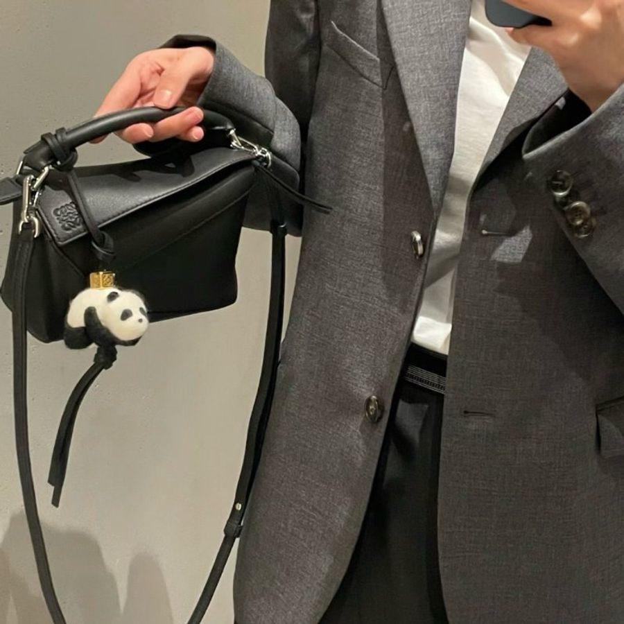 Loewe 迷你經典小牛皮 Puzzle包 黑色《2024季度★全新商品 》-5