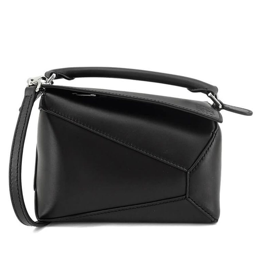 Loewe 迷你經典小牛皮 Puzzle包 黑色《2024季度★全新商品 》-10