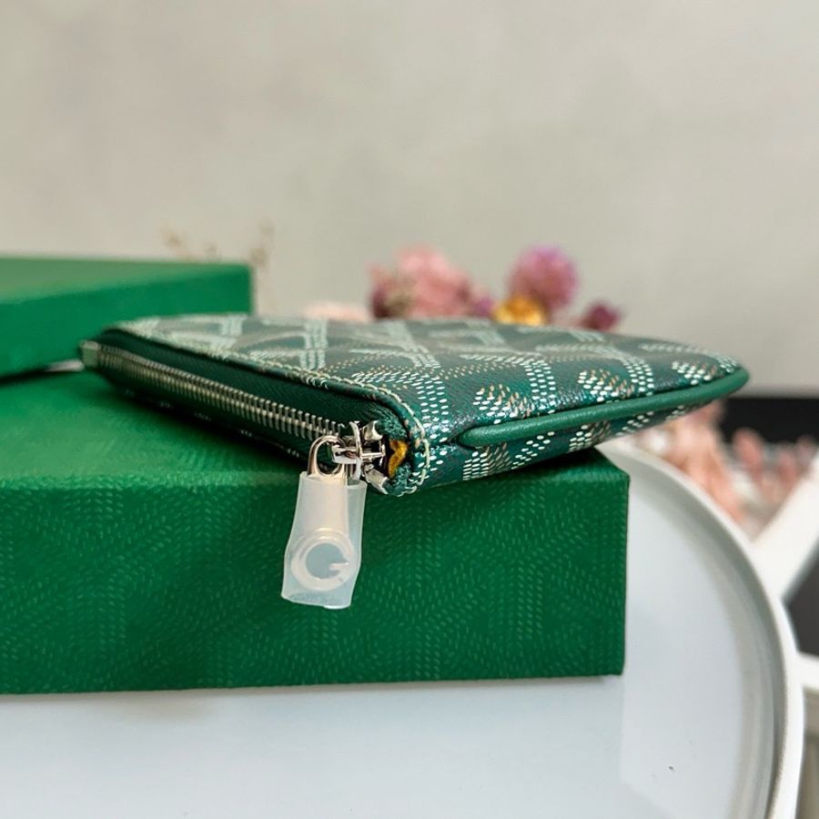 Goyard零錢包-綠色-3