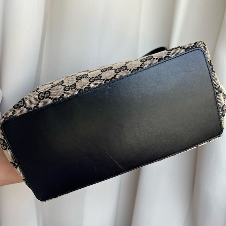 (七夕💌限時大特賣)(實品超美)GUCCI 古馳 大容量 手提包 托特包 五金發亮✨-7