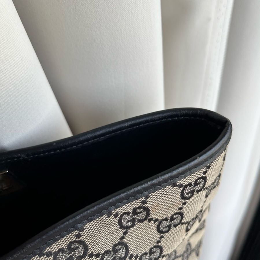(七夕💌限時大特賣)(實品超美)GUCCI 古馳 大容量 手提包 托特包 五金發亮✨-17