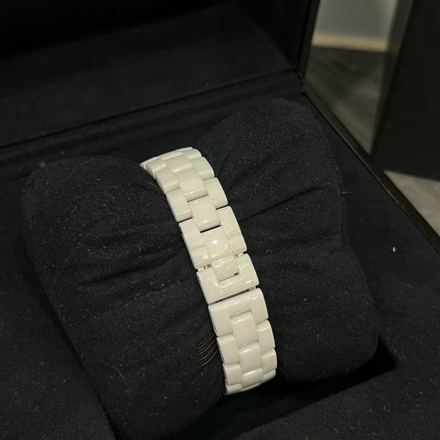 Chanel J12白陶瓷鑽錶💎✨-3