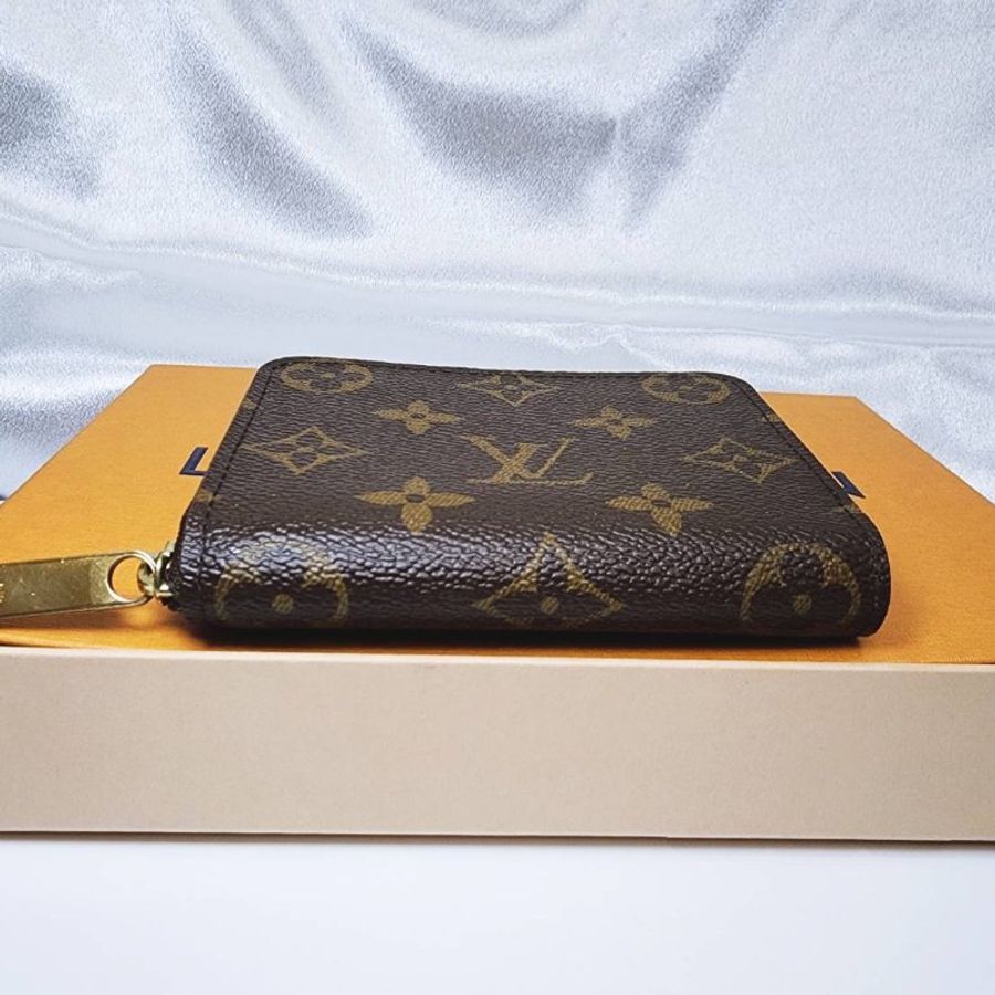 Louis Vuitton ZIPPY COIN PURSE 經典Monogram 拉鍊短夾(卡其) ㄇ字短夾 卡夾卡包-2