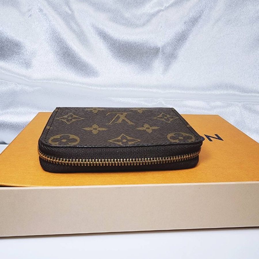 Louis Vuitton ZIPPY COIN PURSE 經典Monogram 拉鍊短夾(卡其) ㄇ字短夾 卡夾卡包-3