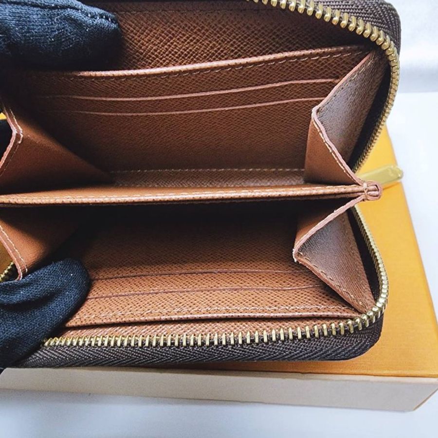 Louis Vuitton ZIPPY COIN PURSE 經典Monogram 拉鍊短夾(卡其) ㄇ字短夾 卡夾卡包-8