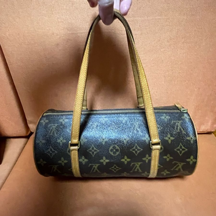 lv 30公分 圓筒包 子母包-0