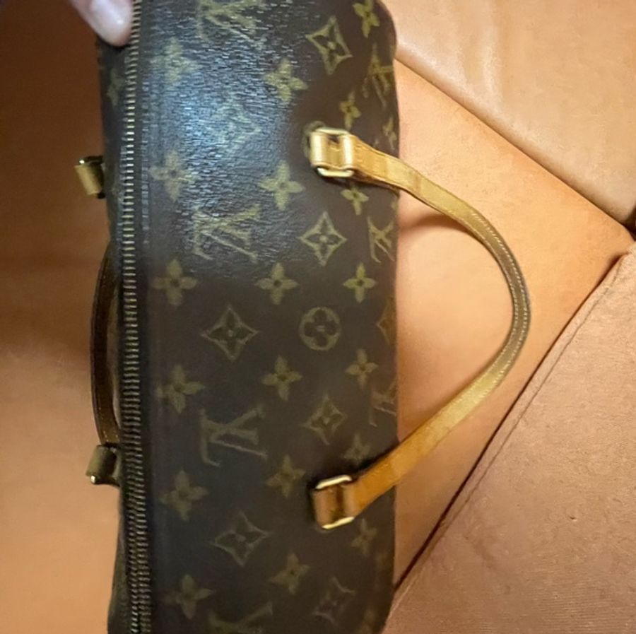 lv 30公分 圓筒包 子母包-5