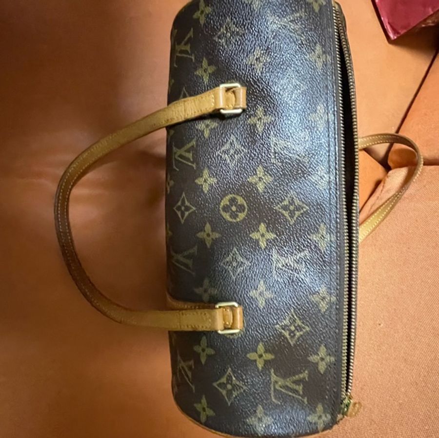 lv 30公分 圓筒包 子母包-6