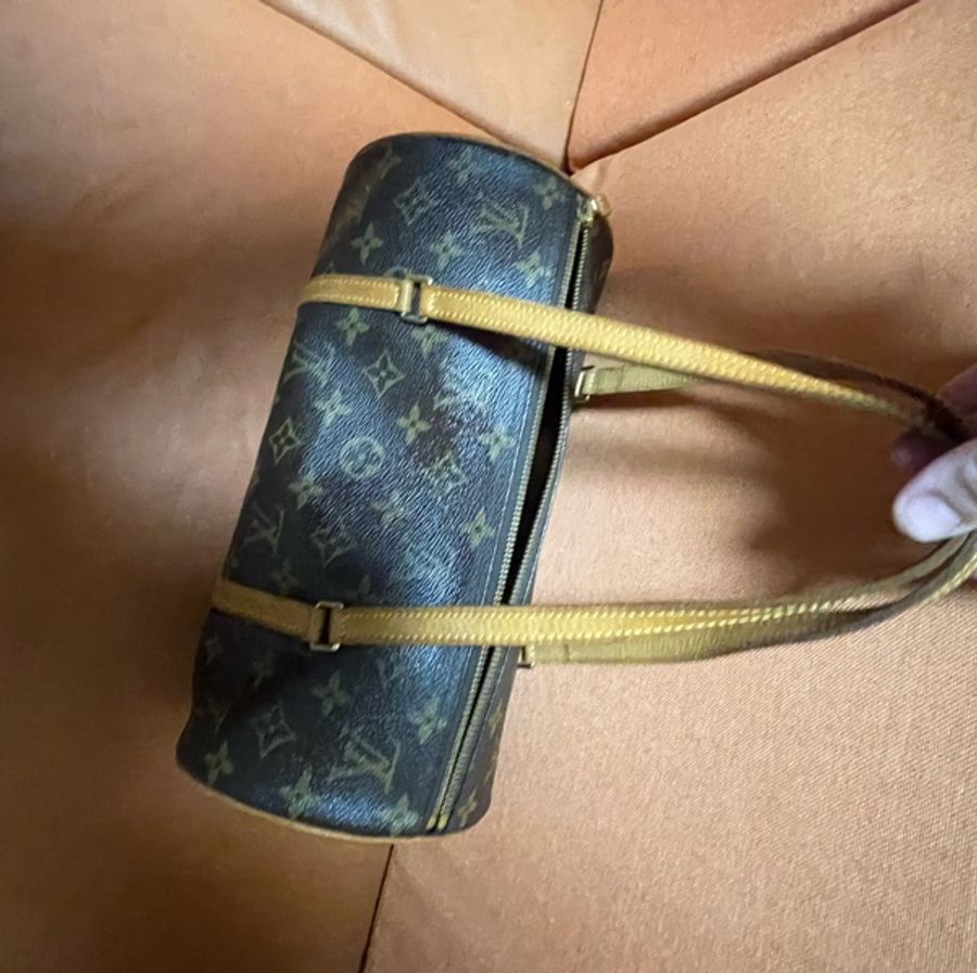 lv 30公分 圓筒包 子母包-8