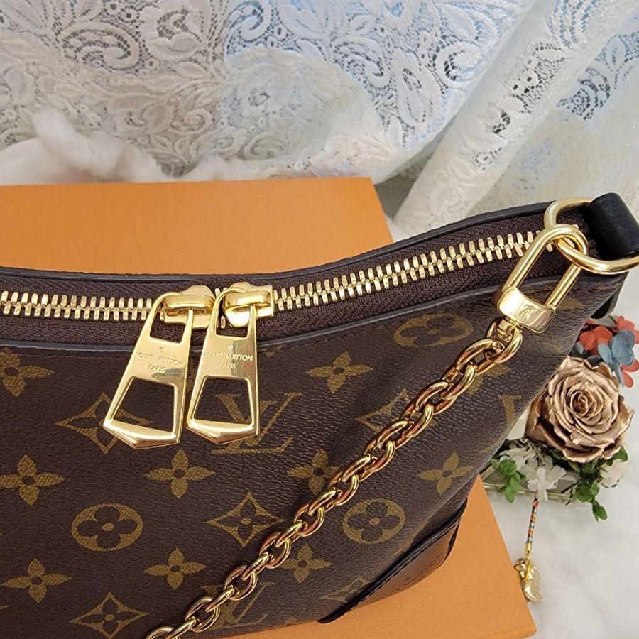 ❤️LV 黑色牛角包-近新閒置品-15