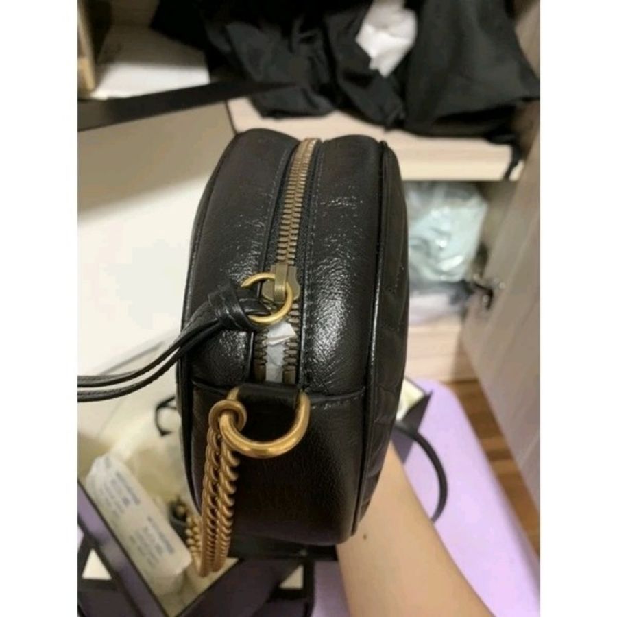 澳洲購入GG Marmont mini round shoulder bag-3