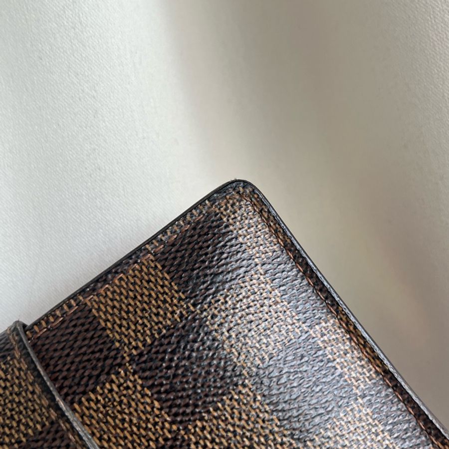 Louis Vuitton LV M61674 經典 棋盤格 老花 短夾 錢包-23
