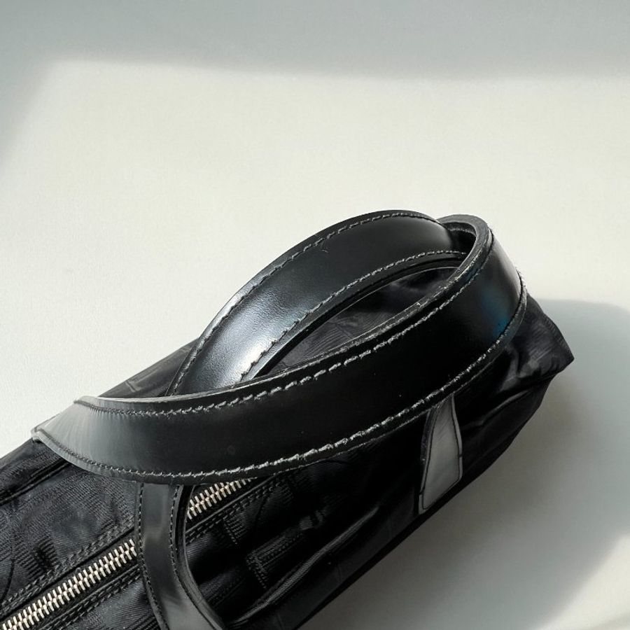 RARE TO GO 中古 | Chanel 織花LOGO手提袋 手袋 手挽袋 有貼有卡 vintage-9