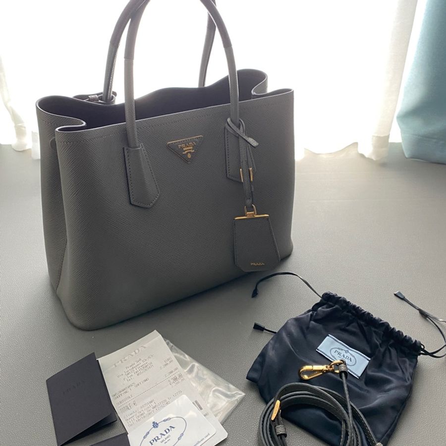 三分之一價錢入手Prada Saffiano double 💗-5