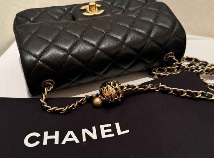 Chanel Cf20 核桃金球 晶片款-4