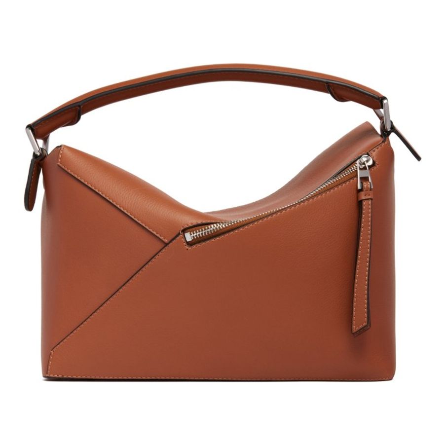 Loewe 經典小牛皮 中款 Puzzle 包 焦糖色《2024季度★全新商品 》-6