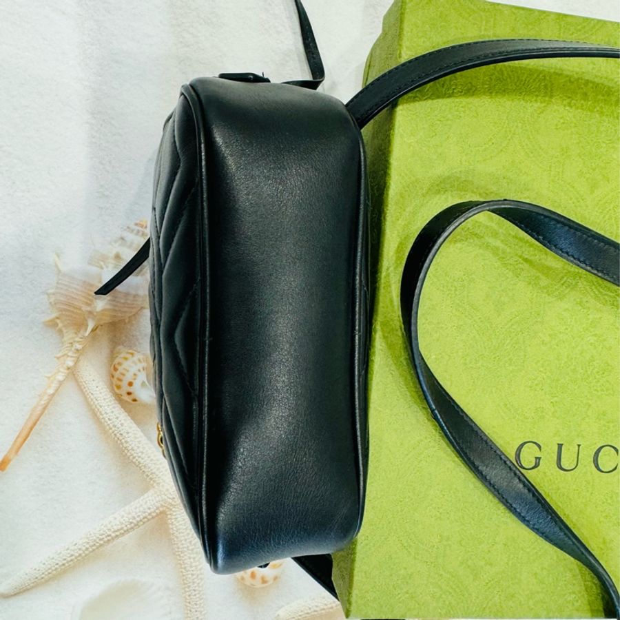 優質二手正品GUCCI MARMONT 馬夢相機包-1