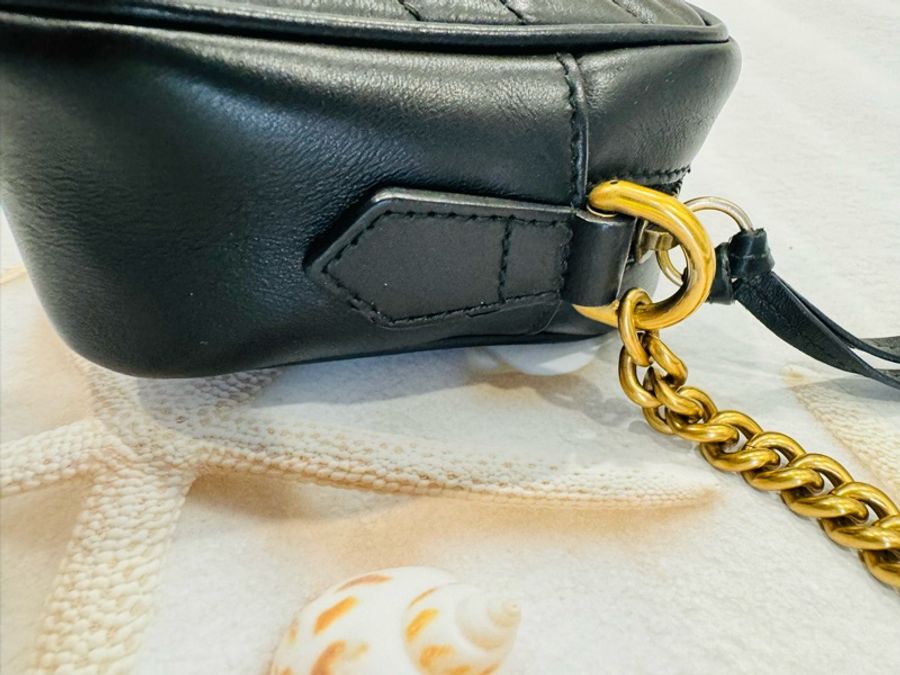 優質二手正品GUCCI MARMONT 馬夢相機包-7