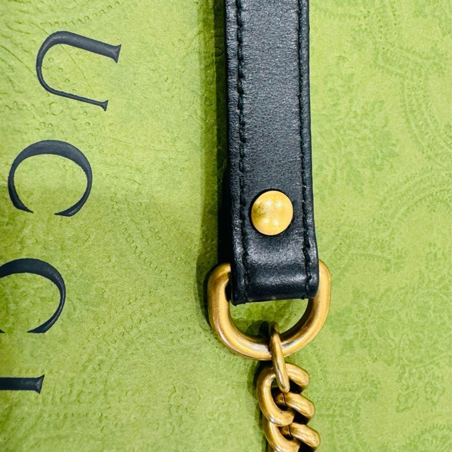 優質二手正品GUCCI MARMONT 馬夢相機包-24