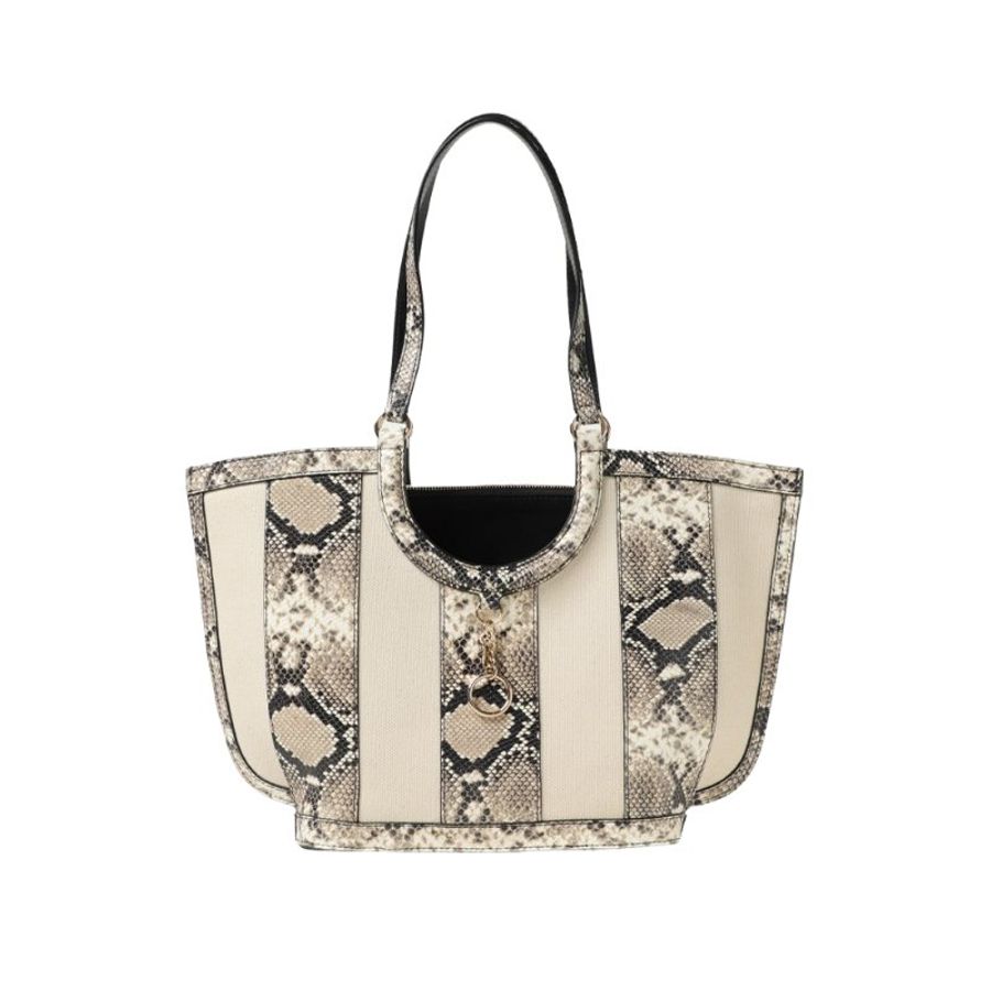 See By Chloe Mara Tote Bag for Women in Cement Beige (CHS23WSC20E21-24H)-0