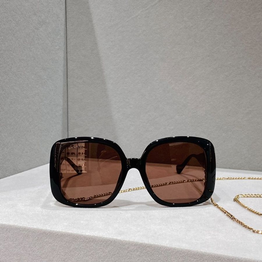 💗GUCCI 💗GG1029SA 005 Gucci 鏈條墨鏡-0