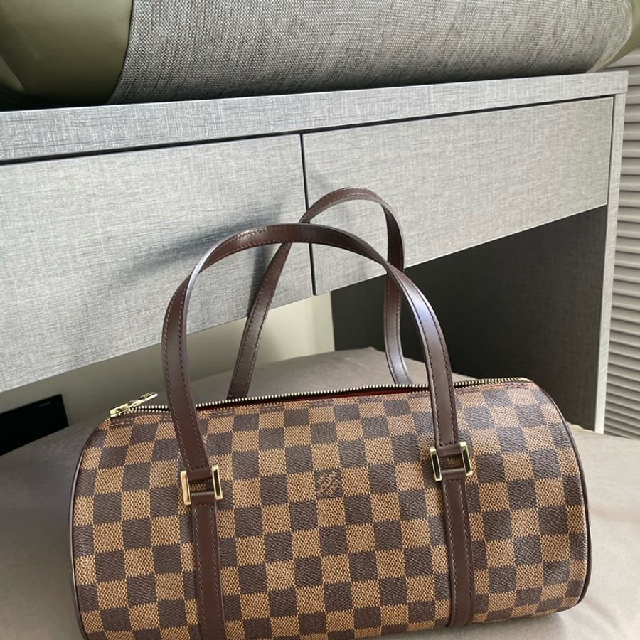 LV 棋盤格/巴比龍🧸🤎 30cm-5