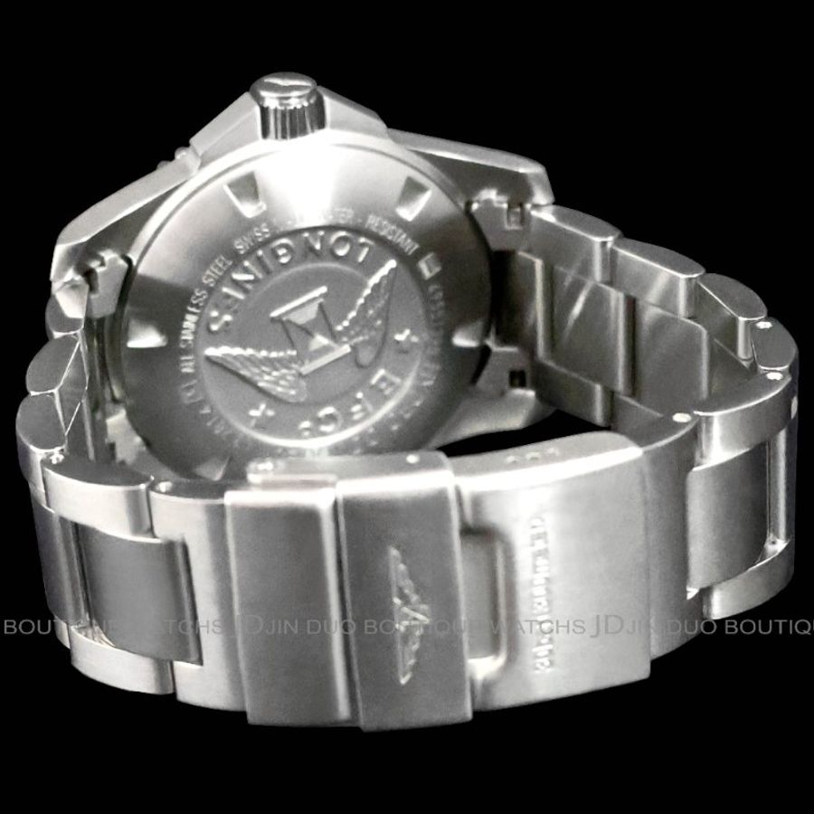 金鐸精品~2358 LONGINES 浪琴 HydroConquest 康卡斯深海征服者潛水300米藍水鬼41mm 自動上鍊男用腕錶-2