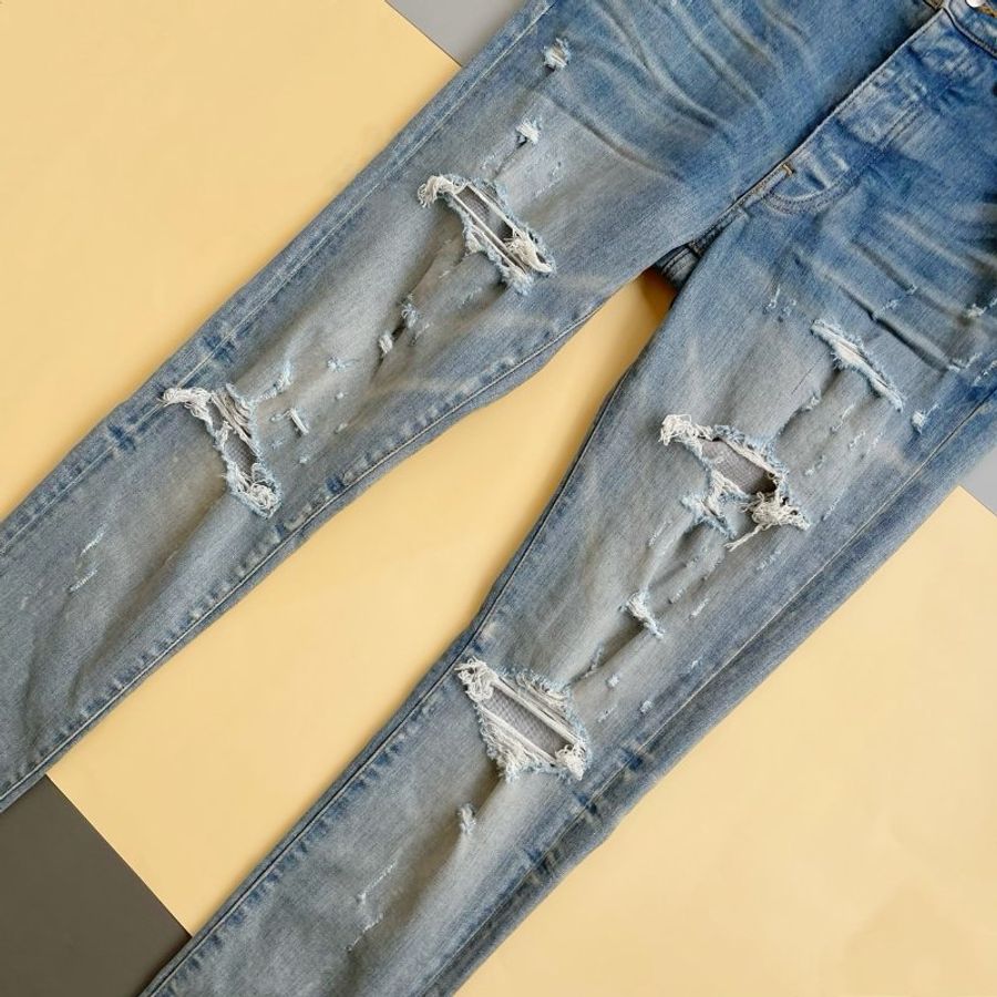AMIRI 刷破牛仔褲【PXMD005-408】# 31-5
