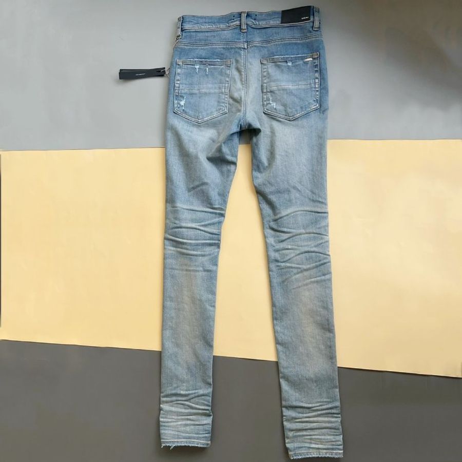 AMIRI 刷破牛仔褲【PXMD005-408】# 31-7
