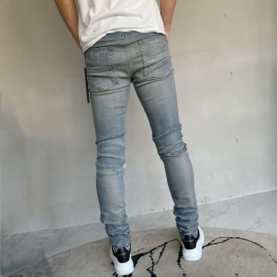 AMIRI 刷破牛仔褲【PXMD005-408】# 33-2