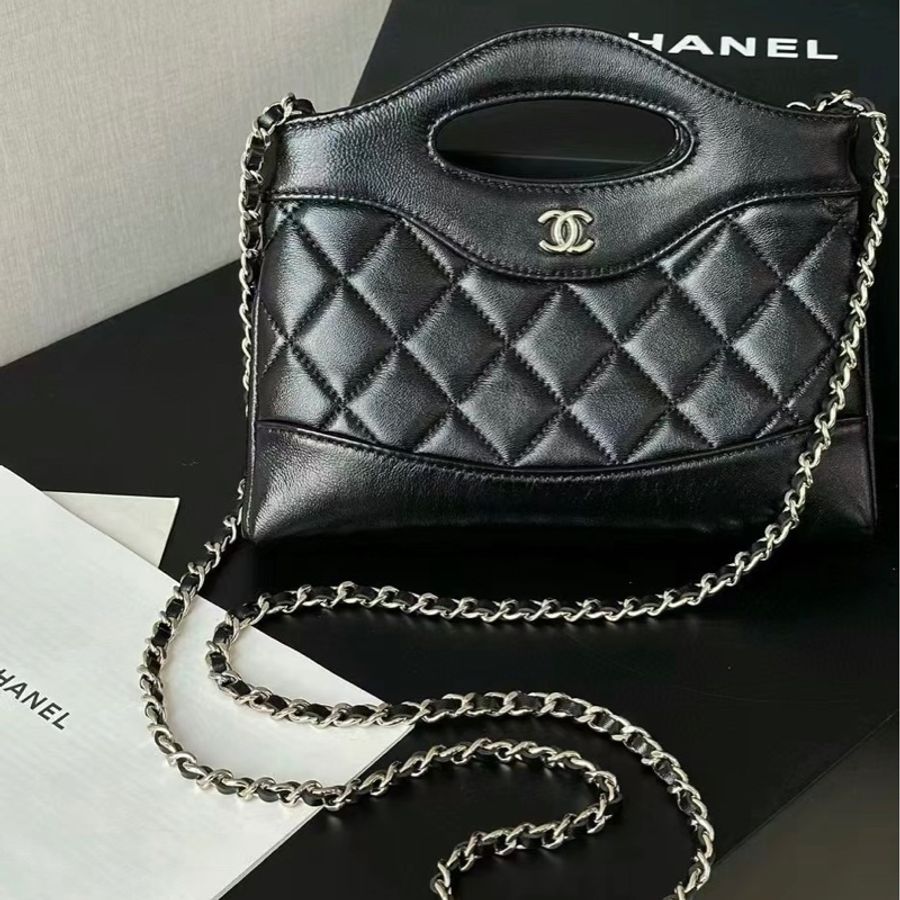 【哥吉拉精品時尚】Chanel 31 nano bag 油蠟皮 (誠可議🔪勿擾)-1