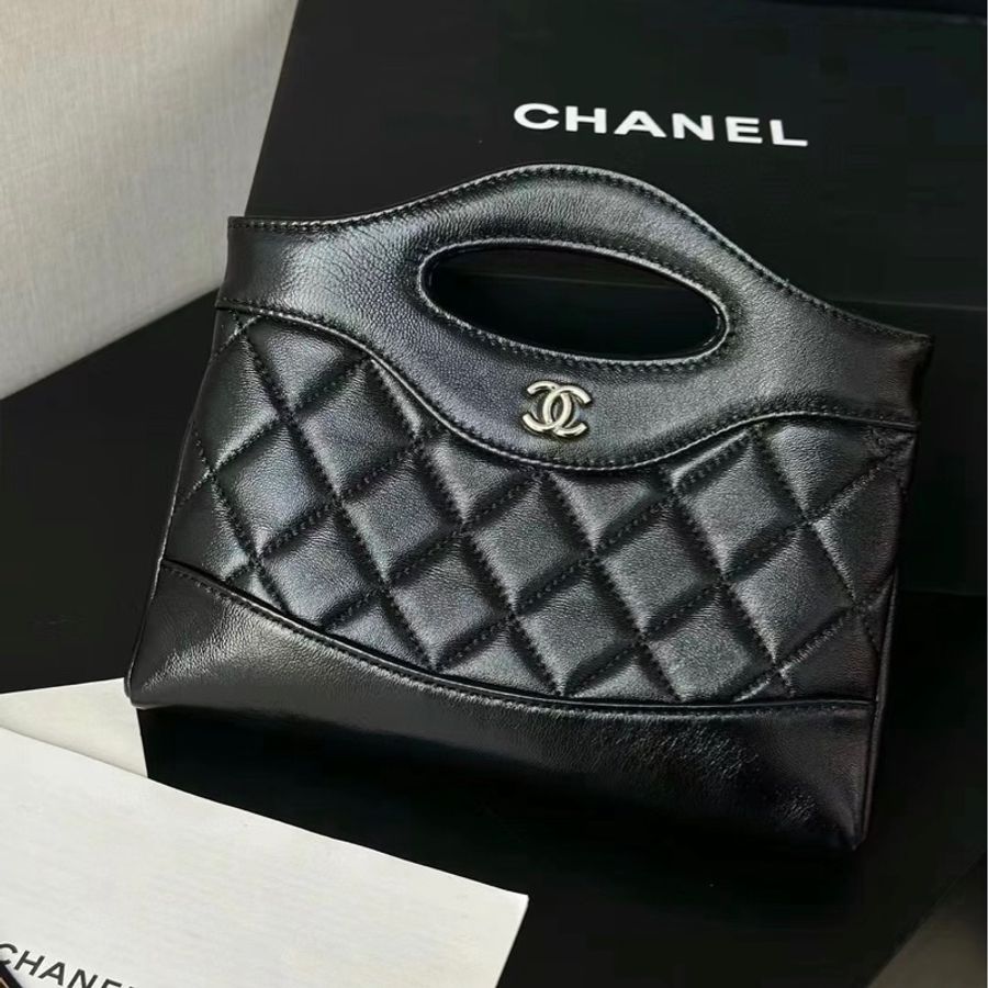 【哥吉拉精品時尚】Chanel 31 nano bag 油蠟皮 (誠可議🔪勿擾)-3