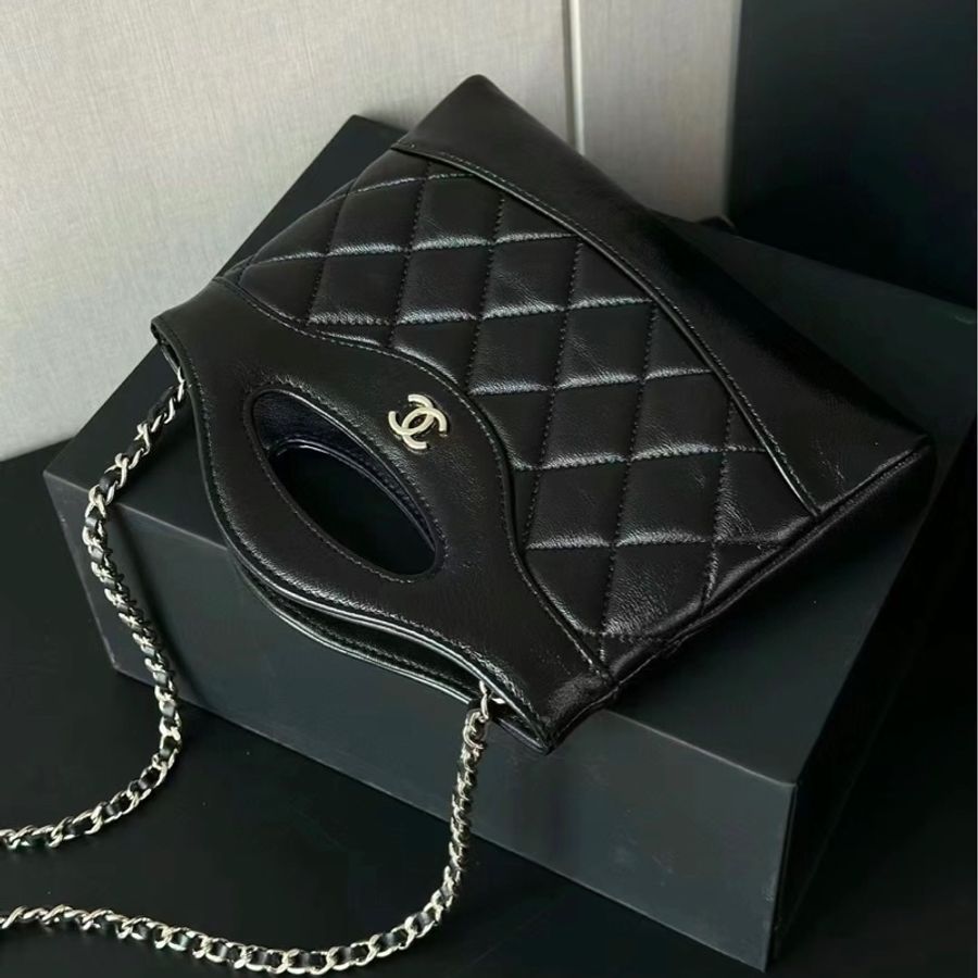 【哥吉拉精品時尚】Chanel 31 nano bag 油蠟皮 (誠可議🔪勿擾)-6