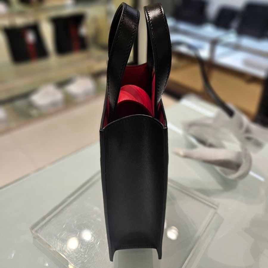 Salvatore Ferragamo Double Gancio 迷你包 黑色/附長肩背帶《2024季度★全新商品 》-5
