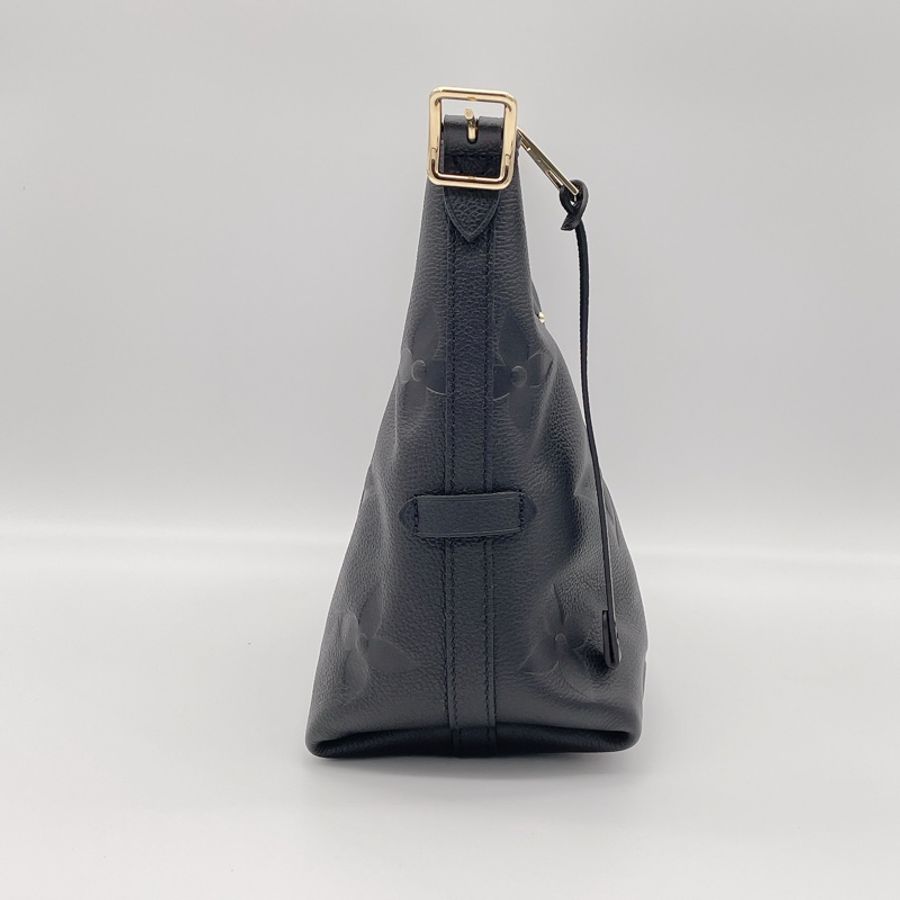LV黑牛皮大LOGO壓紋CARRY ALL-4
