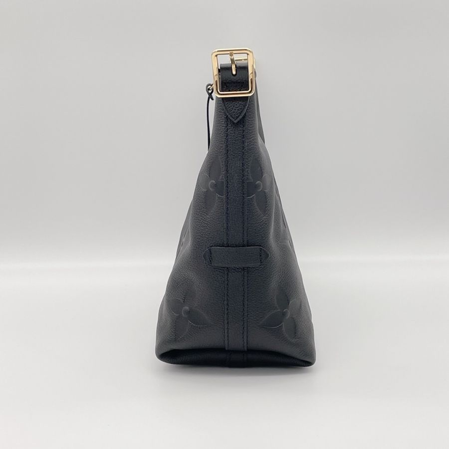 LV黑牛皮大LOGO壓紋CARRY ALL-5