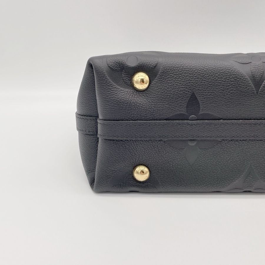 LV黑牛皮大LOGO壓紋CARRY ALL-13