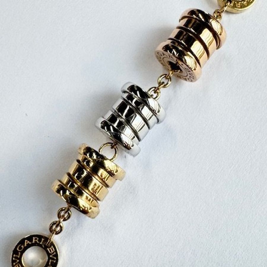 BVLGARI 寶格麗 B.zero1 黃金 手鏈-6