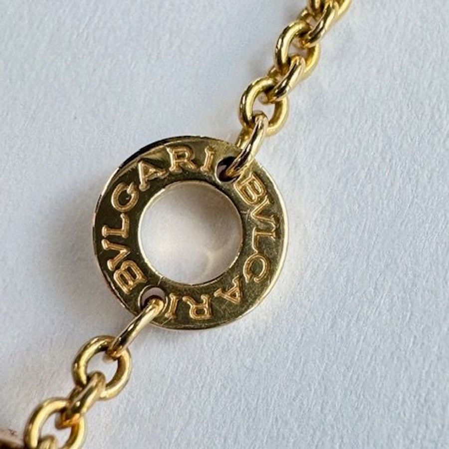 BVLGARI 寶格麗 B.zero1 黃金 手鏈-7