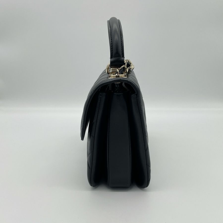 Chanel 黑羊皮Trendy CC 25-4