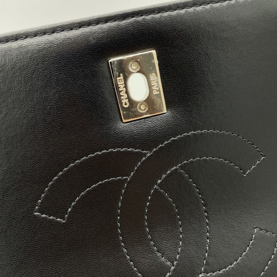Chanel 黑羊皮Trendy CC 25-14