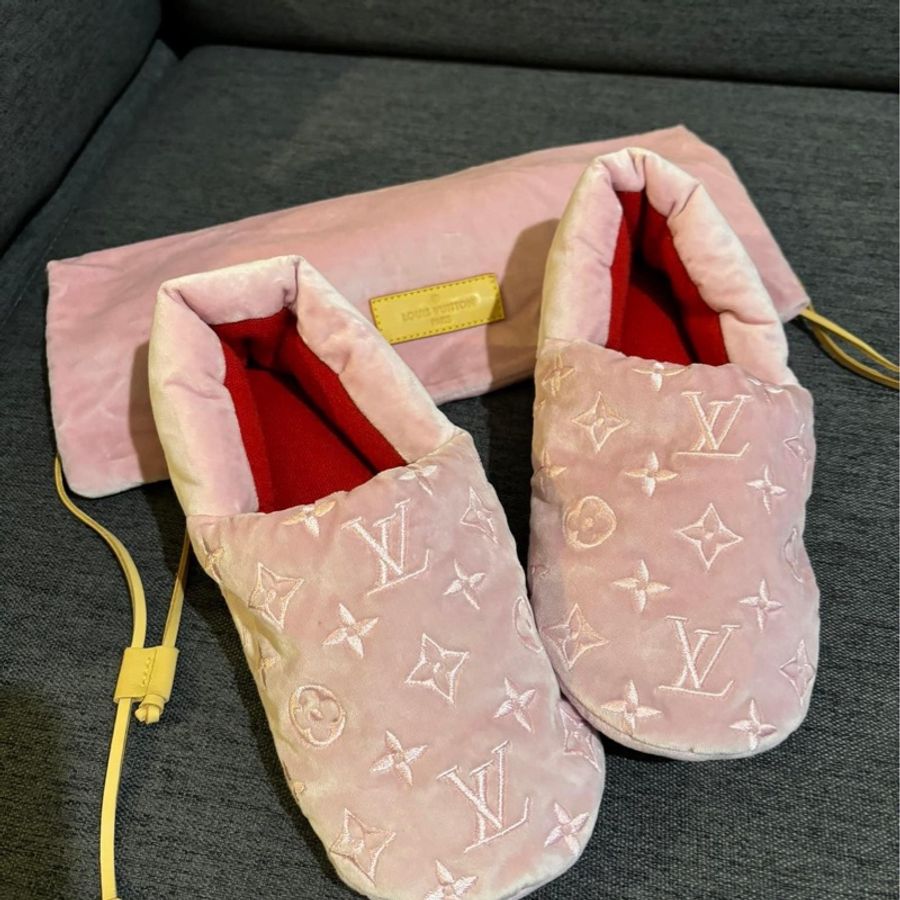 Lv路易威登 老花室內鞋 未使用-3