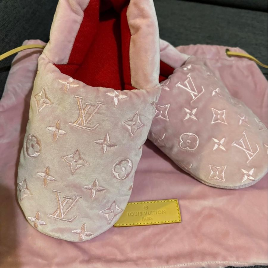 Lv路易威登 老花室內鞋 未使用-11