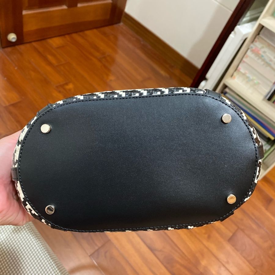Kate spade 千鳥格托特包-7
