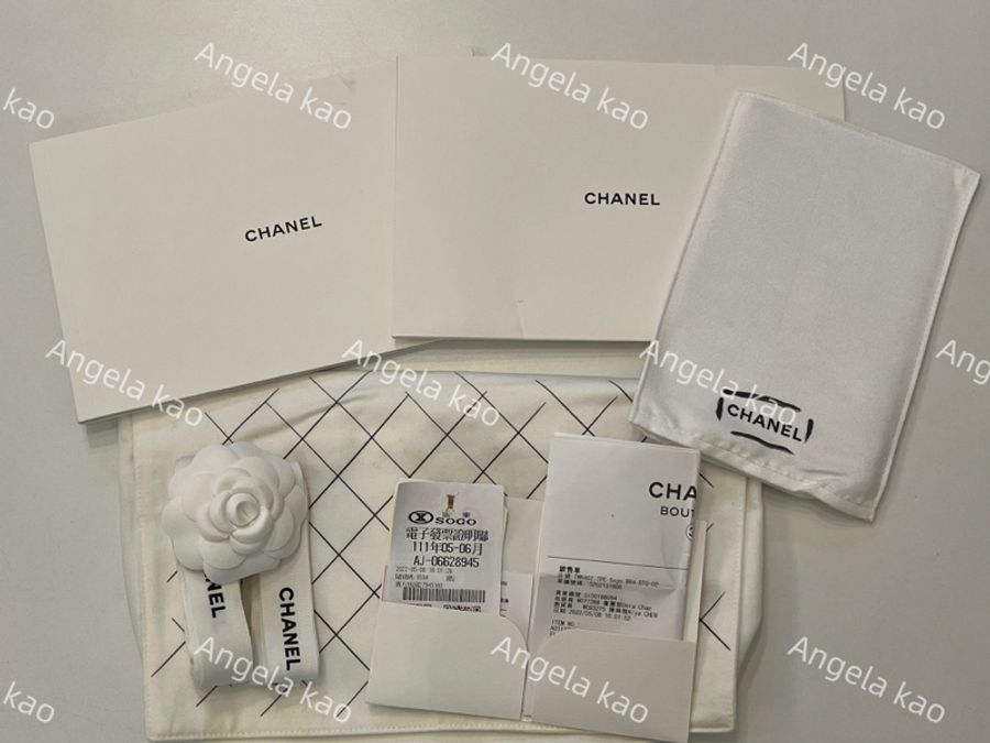 Chanel CF25黑金牛專櫃保固中/晶片款/經典口蓋包-17
