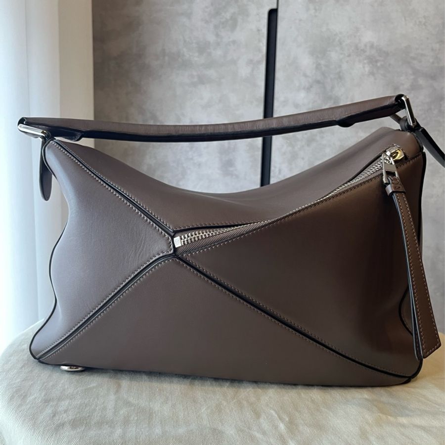 Loewe Puzzle Large 深灰褐色-6