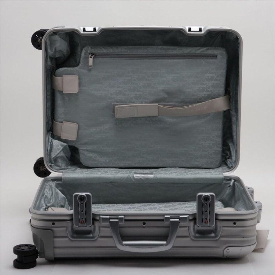 Dior x RIMOWA Oblique Carry On Aluminum Silver x navy Cabin Luggage 預訂貨品-3